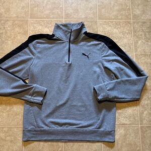 Puma 1/4 zip keep dry pullover